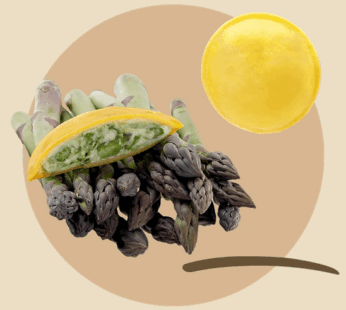 Panciotti con punte di Asparagi e Mascarpone Surgital