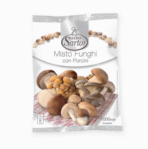Misto funghi con Porcini