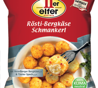 Praline di patate con formaggio e speck 11er Elfer