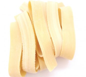 Pappardelle di pasta fresca all’uovo