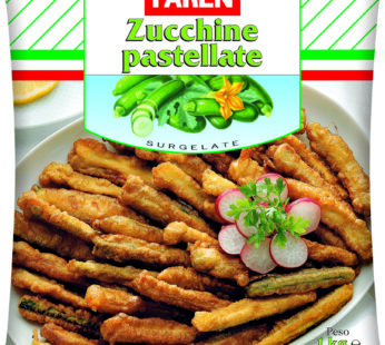 Zucchine stick pastellate