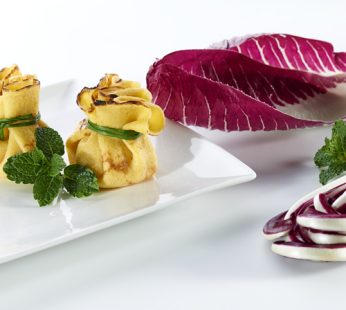 Cestini di Crespella al Radicchio