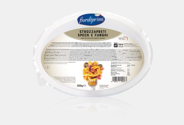 Strozzapreti con Speck e Funghi - FiorDiPrimi - immagine 2