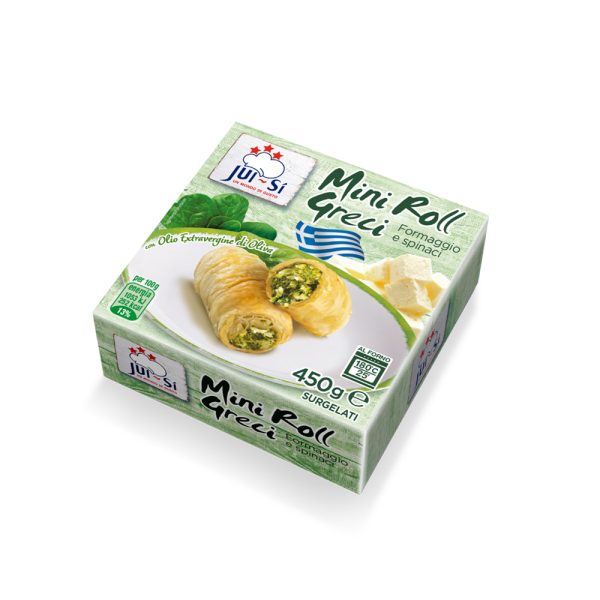 Mini Roll ripieni di spinaci e feta - immagine 2