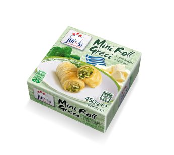 Mini Roll ripieni di spinaci e feta