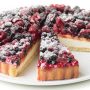 Crostata ai frutti di bosco pretagliata