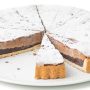 Crostata al cioccolato pretagliata