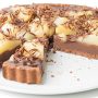 Crostata pere e cioccolato pretagliata