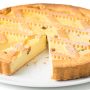 Crostata alla ricotta pretagliata