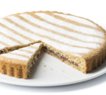 Torta morbida al ribes e melograno