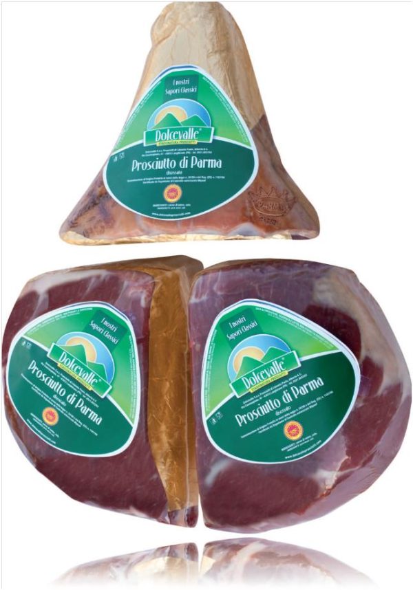 Prosciutto Crudo di Parma in terzi