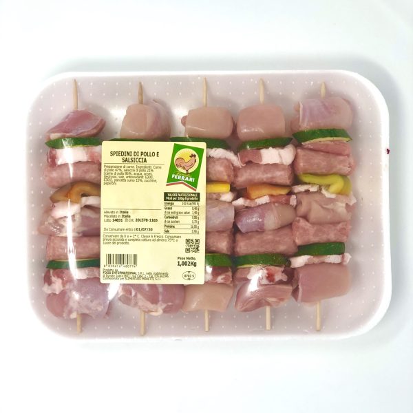 Spiedini di pollo e salsiccia - immagine 6