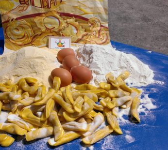 Casoncelli caserecci a mezzaluna