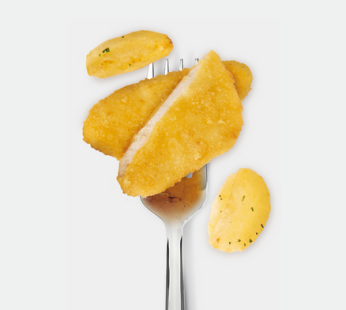 Cotoletta di pollo con patate – FiorDiPrimi
