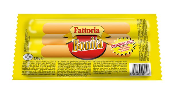 Wurstel di pollo e tacchino Fattoria Bonita - immagine 2