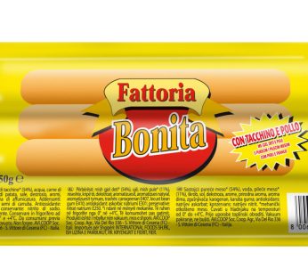 Wurstel di pollo e tacchino Fattoria Bonita
