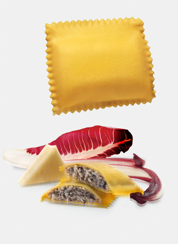Ravioloni con formaggio Asiago DOP e Radicchio Rosso di Treviso IGP Surgital - immagine 5