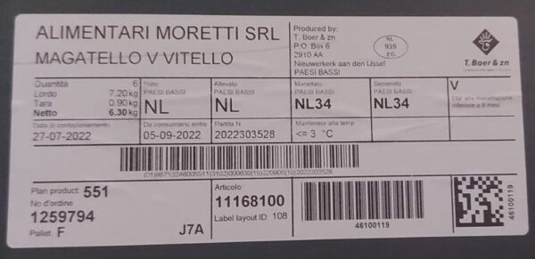 Magatello di vitello - Girello - immagine 13
