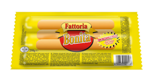 Wurstel di pollo e tacchino Fattoria Bonita - immagine 5